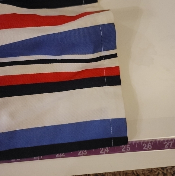 MODCLOTH VERTICAL STRIPED KNEE HIGH SKIRT, SZ LARGE - Picture 14 of 14